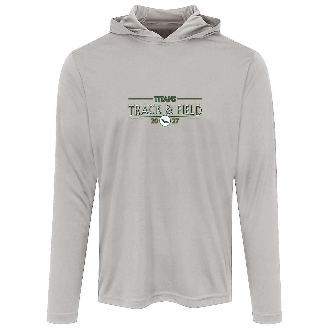 tc-titans-retro-winged-foot-sport-tek-mens-competitor-hooded-tee — Silver — Front — source sha256 cb1af2725701569c8edda23e5162a6e9ab46b4246a7ea33ac6990b8478343554 — Color position 3