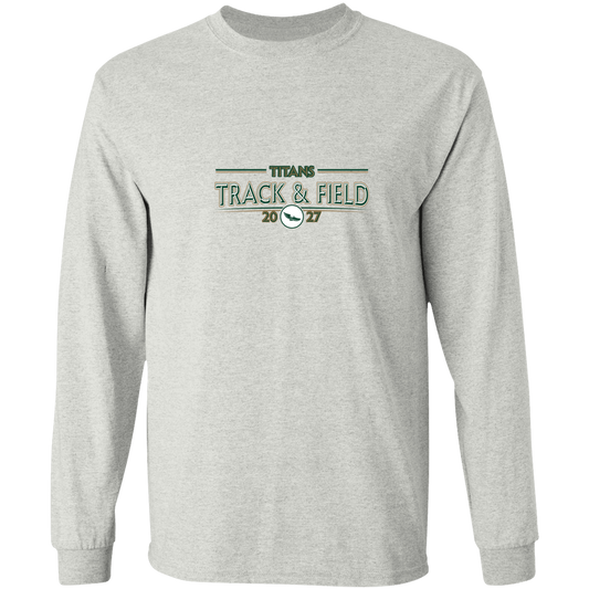 tc-titans-retro-winged-foot-gildan-ls-t-shirt-5-3-oz — Ash — Front — source sha256 cf22b43670231a89b12dc348d0cc3bca55ede439543b86ffbb2aba562165e75e — Color position 1