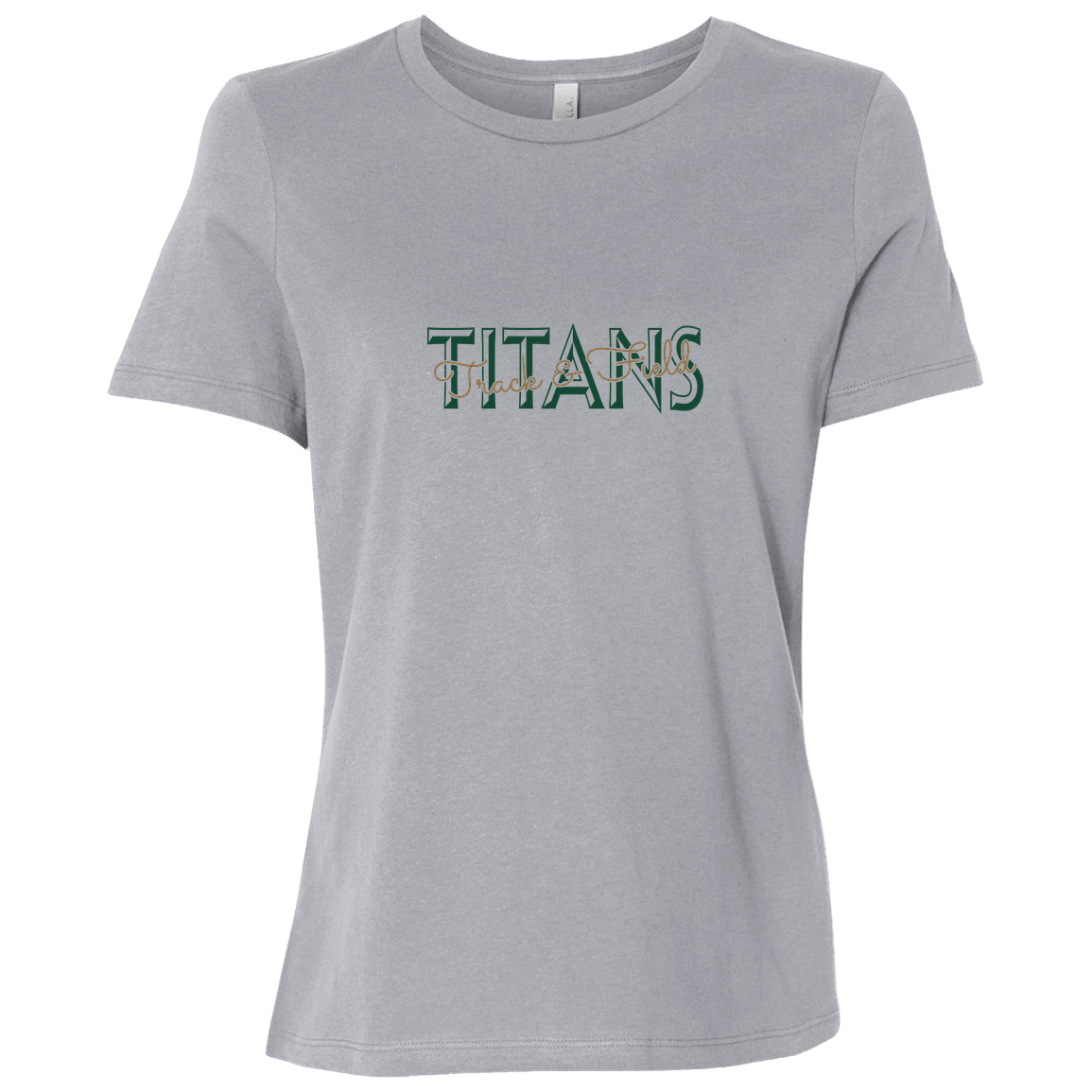tc-titans-script-overlay-bella-canvas-ladies-relaxed-jersey-short-sleeve-t-shirt — Athletic Grey — Front — source sha256 24d21ade872d2855056a4a5d115fb9d9b29bfcd4e50a12e62f3cd3fb33fa13d5 — Color position 3