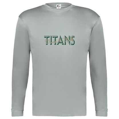 tc-titans-script-overlay-c2-kids-performance-long-sleeve-tee — Silver — Front — source sha256 4d7fb0e8c870e5387321620c648b1b5223173d40e895db0580df381a21e74b5e — Color position 3