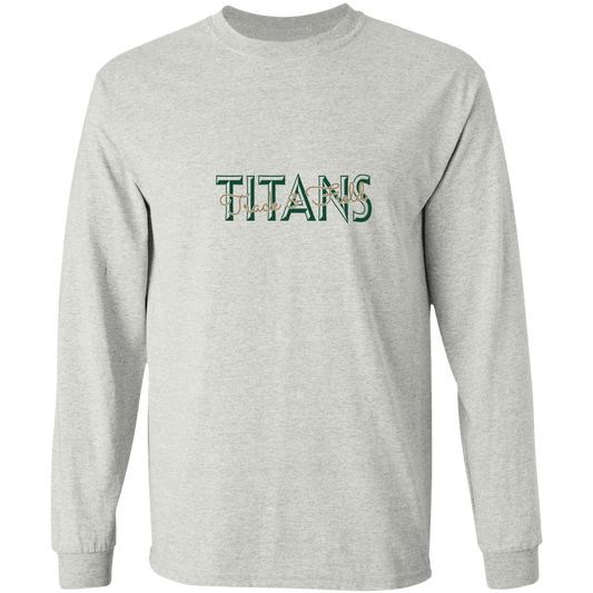 tc-titans-script-overlay-gildan-ls-t-shirt-5-3-oz — Ash — Front — source sha256 574bc1fd16b241732a2dc40d670de1c681615861129f89bb0e99aa3026e139a6 — Color position 1