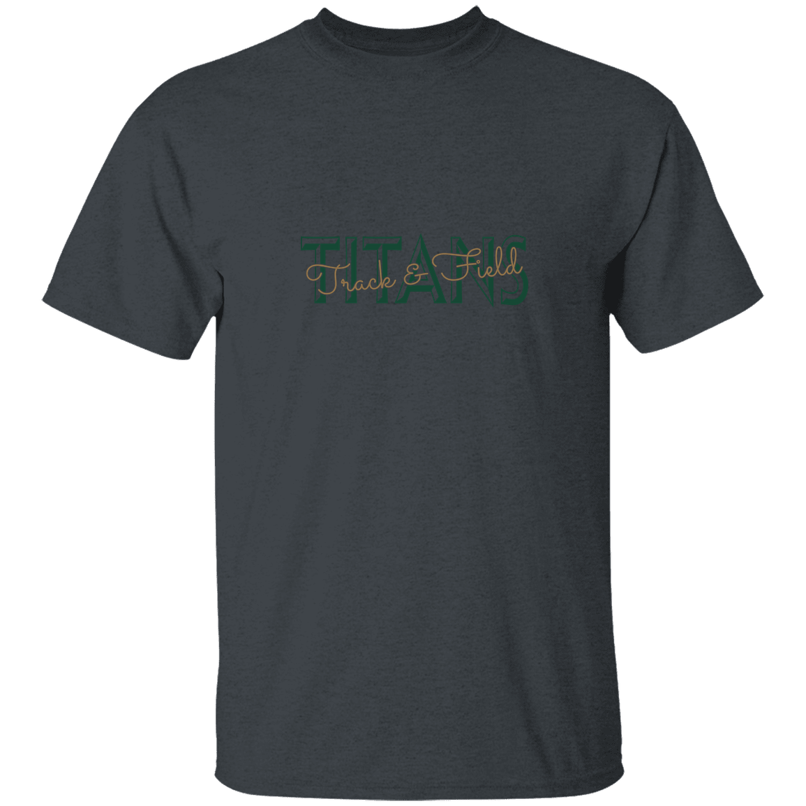 tc-titans-script-overlay-gildan-youth-5-3-oz-100-cotton-t-shirt — Dark Heather — Front — source sha256 5a7e417c3e80d50432b671ca4cf926870a212eefbb3e7cdf0d7bd9a34800f7f5 — Color position 4