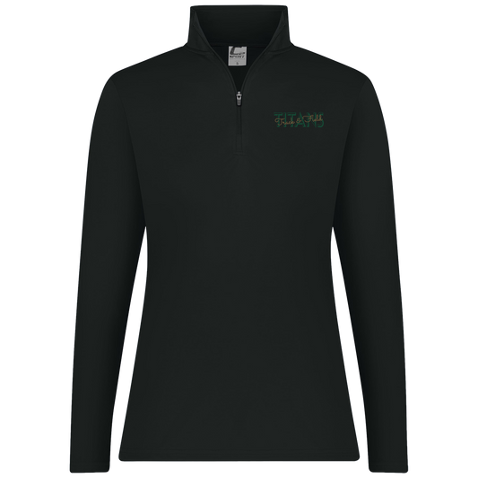 tc-titans-script-overlay-c2-womens-1-4-zip-pullover — Black — Front — source sha256 5cc9334e61838707b681bf260ea1a410d67d17e003e1c8845790570ca6569fad — Color position 1