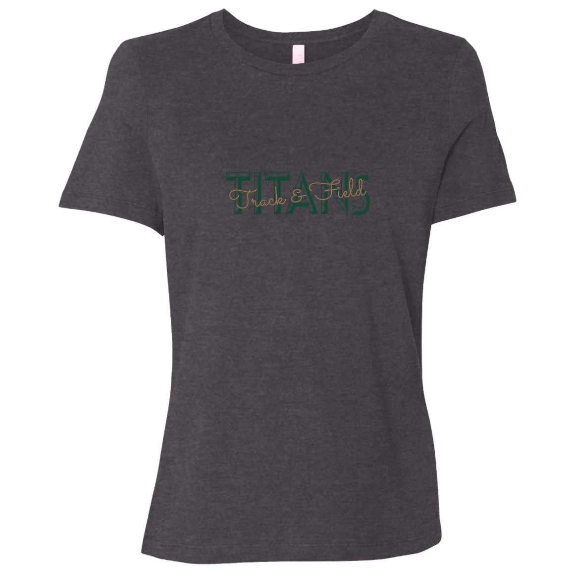 tc-titans-script-overlay-bella-canvas-ladies-relaxed-jersey-short-sleeve-t-shirt — Dark Grey Heather — Front — source sha256 5d31a548c016a98235c9afa0ebdd7dd757e500b8140a123d3418955cfa9289e5 — Color position 6