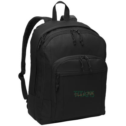 tc-titans-script-overlay-port-authority-basic-backpack — Black — Front — source sha256 6bfdcc2fcba71741b839afbe794b8e26a6c2ed0a5fdf3ee2863ad63f2046c880 — Color position 1