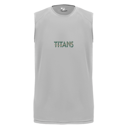 tc-titans-script-overlay-badger-b-core-sleeveless-performance-tee — Silver — Front — source sha256 9e0805c20539ad493c0fe22dd73dc1d581e9d0830a9be227f71d85b648da1ee8 — Color position 3