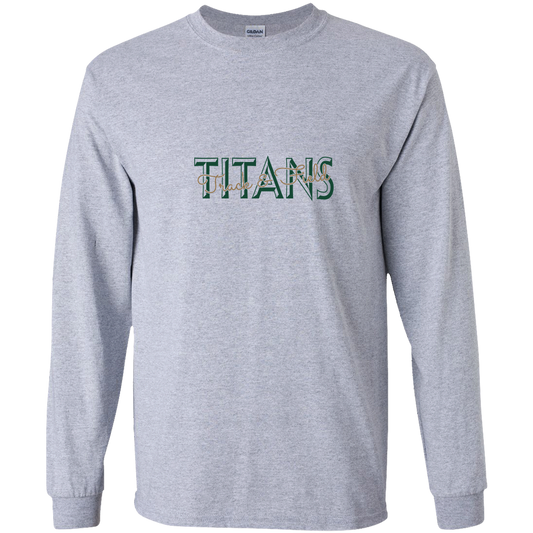 tc-titans-script-overlay-gildan-youth-ls-t-shirt — Sport Grey — Front — source sha256 ada5b0c57e5fbcdc8997b369024941867d7f5fe4677b6c535d6345d5dcb7e431 — Color position 1