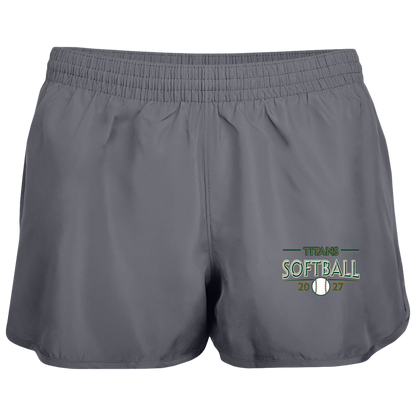 tc-titans-season-arc-augusta-ladies-wayfarer-running-shorts — Graphite — Front — source sha256 0aa6d956ab2f9547481db77d8ec7d16969dfc363dbc16104d3d7bdc1949703c3 — Color position 2