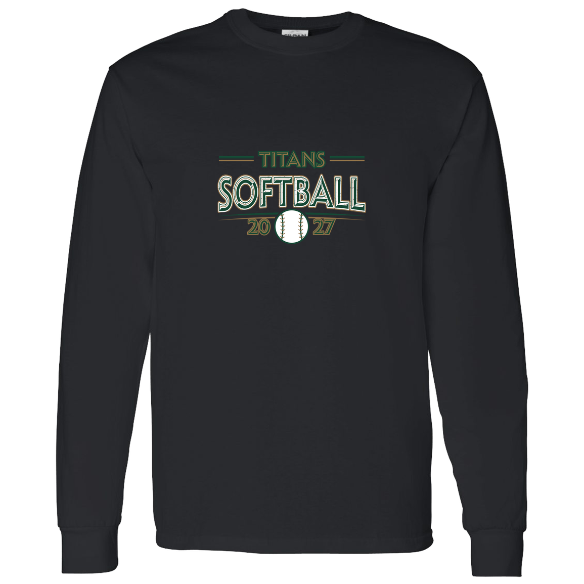 tc-titans-season-arc-gildan-ls-t-shirt-5-3-oz — Black — Front — source sha256 66191b81e287e05963039156cda4dee3bc5a01afe40fc4096fecef658dc6e3ec — Color position 4
