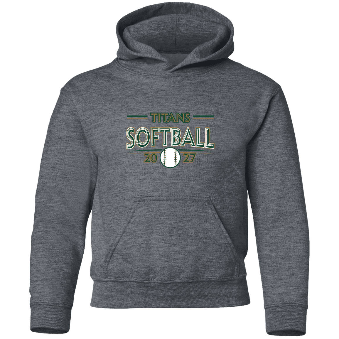 tc-titans-season-arc-gildan-youth-pullover-hoodie — Dark Heather — Front — source sha256 bdcbf70623852e818b42ca5f842a0d84842fcd8bb7cc9a6acb2143efc51fbbb9 — Color position 4