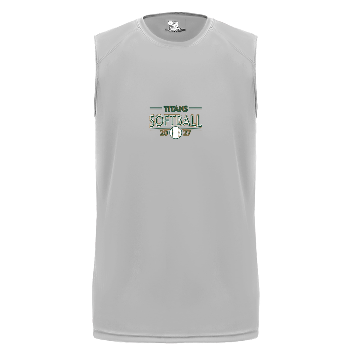 tc-titans-season-arc-badger-b-core-sleeveless-performance-tee — Silver — Front — source sha256 cd93c7eb566ab6f78a8f9c1c320ecfa7bb452718297732a11a96513a6f629eac — Color position 3