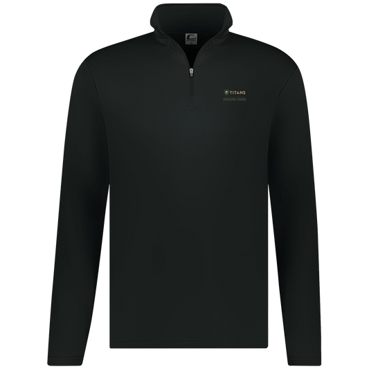 tc-titans-sideline-cheer-basic-c2-mens-1-4-zip-pullover — Black — Front — source sha256 12c2b21f70fc8740cb724c390a87783c66d011e4680e62ebaad49a358bbfb252 — Color position 1