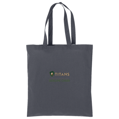 tc-titans-sideline-cheer-basic-port-authority-core-cotton-tote — Storm Grey — Front — source sha256 4a8040408d6184336d331bfeaaec8fa84801b6ff584c253a182e4eb7a96bb312 — Color position 4