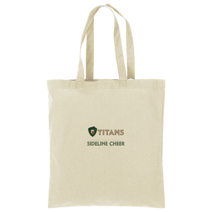 tc-titans-sideline-cheer-basic-port-authority-core-cotton-tote — Natural — Front — source sha256 b30d4cacfdb330c0618c0e9ee9addb35d0f350f04352f3be72beab52f5ca47b3 — Color position 2