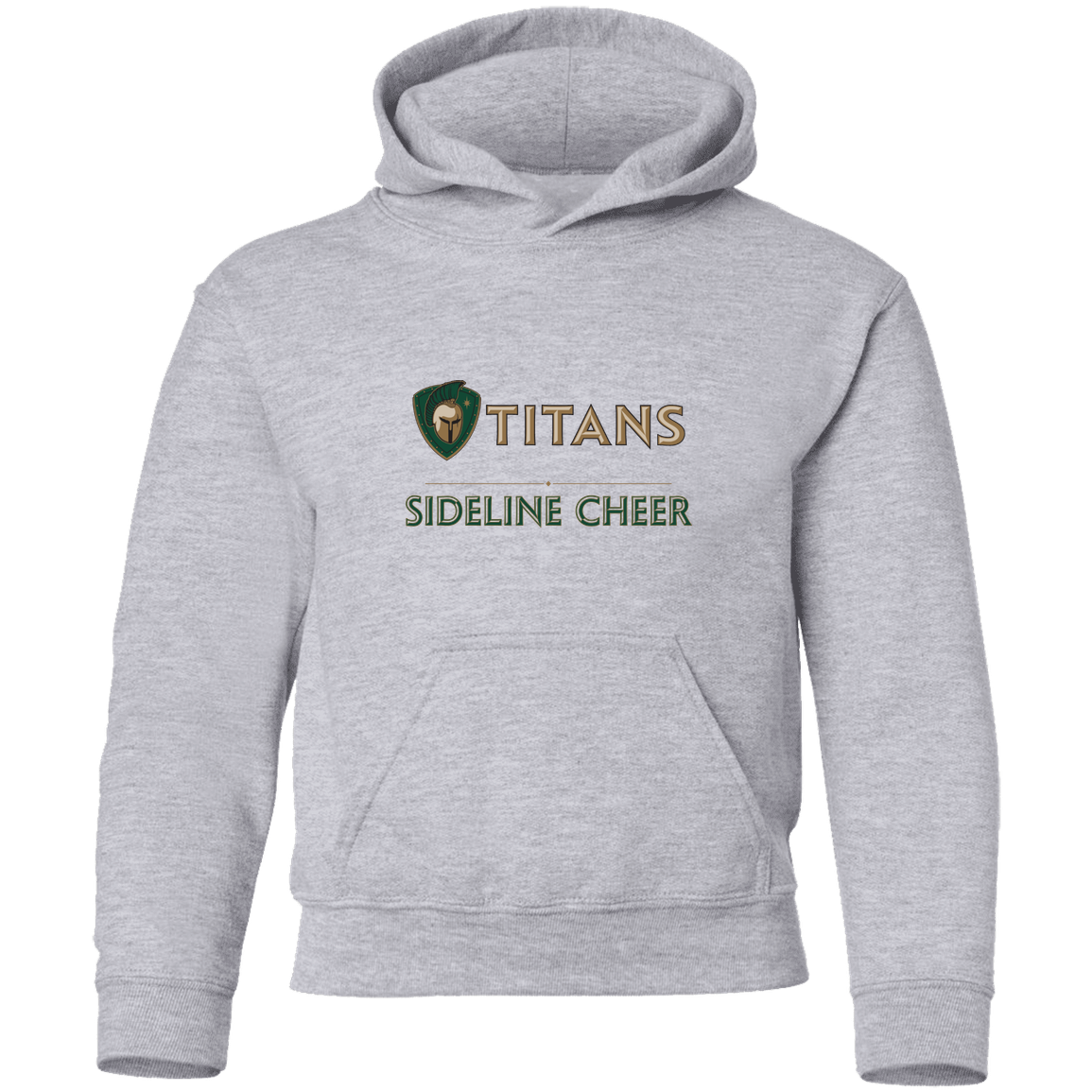 tc-titans-sideline-cheer-basic-gildan-youth-pullover-hoodie — Sport Grey — Front — source sha256 c194fccbd1daaac4ab76891c4ad70e3babfe677956e2a4108dd3057886a6b6cc — Color position 1