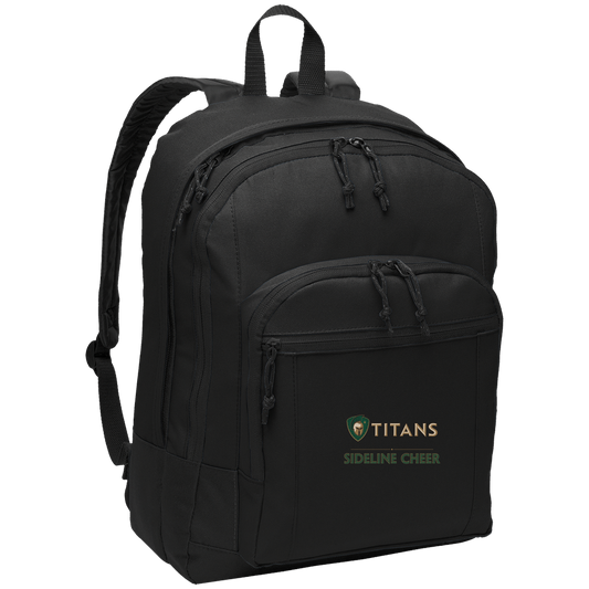 tc-titans-sideline-cheer-basic-port-authority-basic-backpack — Black — Front — source sha256 d08153cafa0101dc124c02a799995e63ca318af9ca35c5f106d0c4d8c2b476ac — Color position 1