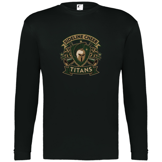 tc-titans-sideline-cheer-insignia-c2-mens-performance-long-sleeve-tee — Black — Front — source sha256 14fe99ba07f2ace623c48bb3aa54f55915977cd147fe9c6dc1c1c0ff06d6d833 — Color position 1