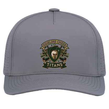 tc-titans-sideline-cheer-insignia-pacific-headwear-weekender-perforated-snapback-cap — Graphite — Front — source sha256 15fe72cc163d0c9fc8fa08fd2971b9488310990f221093b5f30bc8a675f6b930 — Color position 4