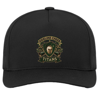 tc-titans-sideline-cheer-insignia-pacific-headwear-weekender-perforated-snapback-cap — Black — Front — source sha256 1894b70af8d0aa705a6ebf9453e3c8f8f11370c1ee0f349c5a774e707b09e94e — Color position 2