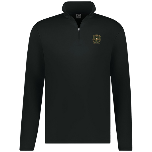tc-titans-sideline-cheer-insignia-c2-mens-1-4-zip-pullover — Black — Front — source sha256 2361b013270f3b45d6dd70c9bd7303441ac14d58f518e7b013de08570a003e49 — Color position 1