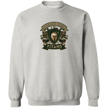 tc-titans-sideline-cheer-insignia-gildan-crewneck-pullover-sweatshirt — Ash — Front — source sha256 2ccd1407ab87974578646967b321fa3ecd3b237ae7ec5f5237c7fbb43a8000af — Color position 2