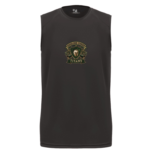 tc-titans-sideline-cheer-insignia-badger-b-core-sleeveless-performance-tee — Black — Front — source sha256 408944e1467950d733a69ad76f7923a800f8d8e5317c085abace79f507b4fab0 — Color position 1