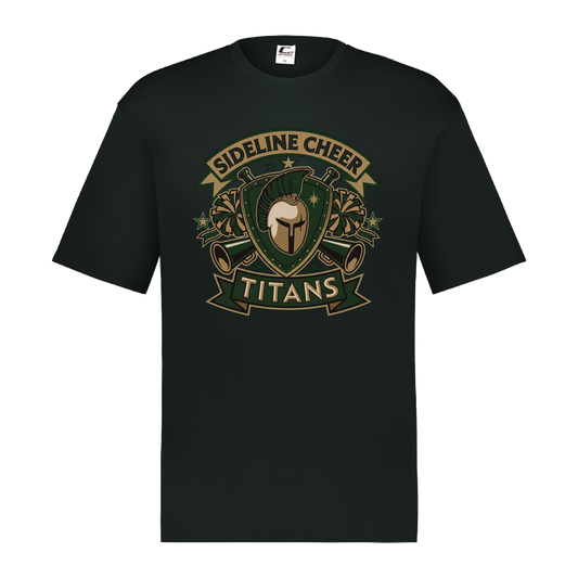 tc-titans-sideline-cheer-insignia-c2-mens-performance-short-sleeve-tee — Black — Front — source sha256 461627b2683cac21d46900adc7b7508d2b21448420324f9872949c01cac1194d — Color position 1