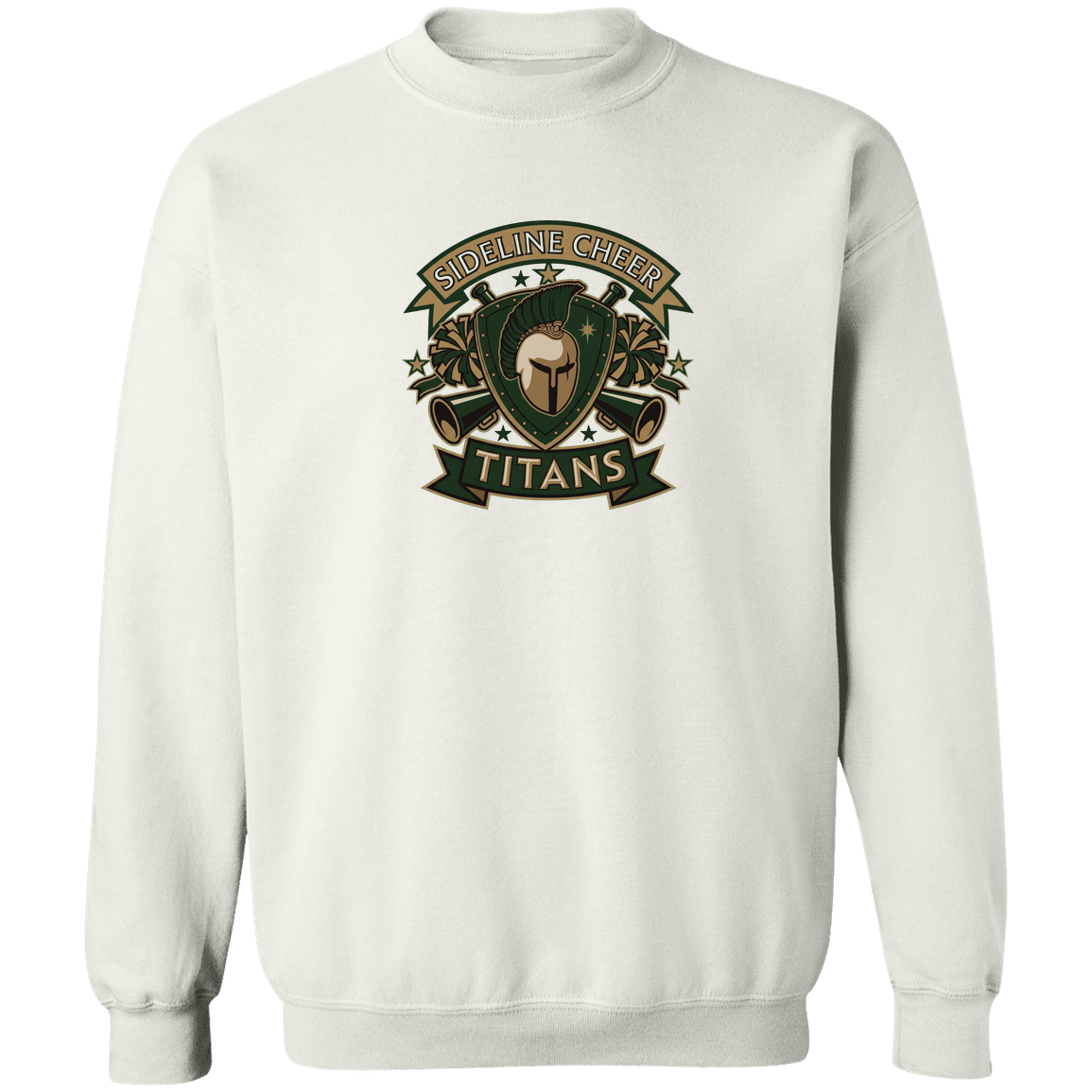 tc-titans-sideline-cheer-insignia-gildan-crewneck-pullover-sweatshirt — White — Front — source sha256 8ac6864ce1867a66d7715e40b0819f1f1f5968407081d0f428210585efce1235 — Color position 3