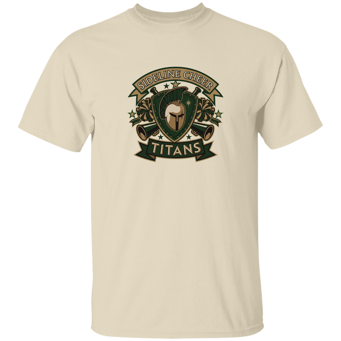 tc-titans-sideline-cheer-insignia-gildan-5-3-oz-t-shirt — Natural — Front — source sha256 b4b62ae4663bc3b9b0fa52ea03e1076d83e4898623e5668b04fa80377c9e8e7c — Color position 2