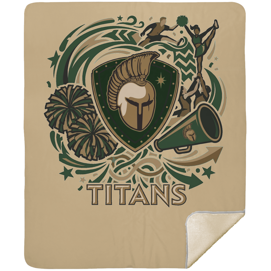 tc-titans-sideline-cheer-rally-mshm-premium-sherpa-blanket-50x60 — Tan — Front — source sha256 e4208a10b27ce03bc4a64697736d833e3a20a9102963f5f510e7dccd96a77b16 — Color position 5
