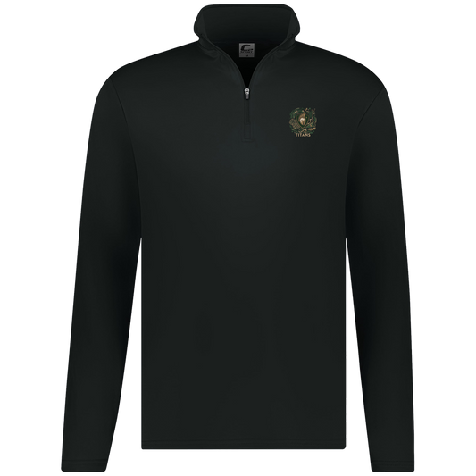 tc-titans-sideline-cheer-rally-v2-c2-mens-1-4-zip-pullover — Black — Front — source sha256 0498bf2075d1e7b7e3e2c313149841dd37eea476df32db3e0d944dad018e956e — Color position 1