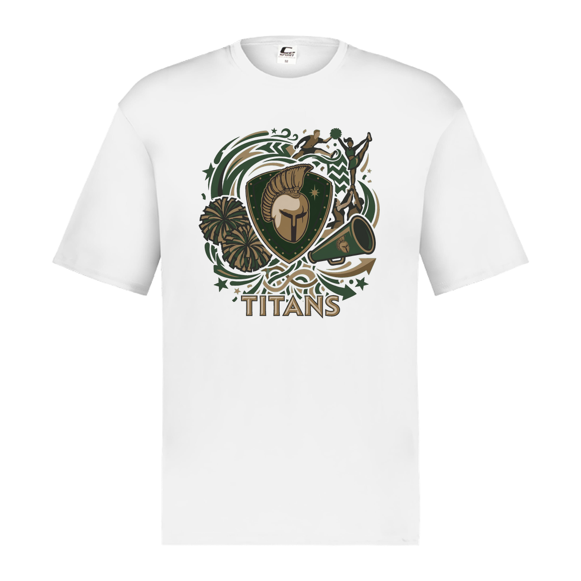 tc-titans-sideline-cheer-rally-v2-c2-mens-performance-short-sleeve-tee — White — Front — source sha256 05016bd473d02c7f459009d58a5aed10460c562b66a0d8ba2ea74615341468ce — Color position 4