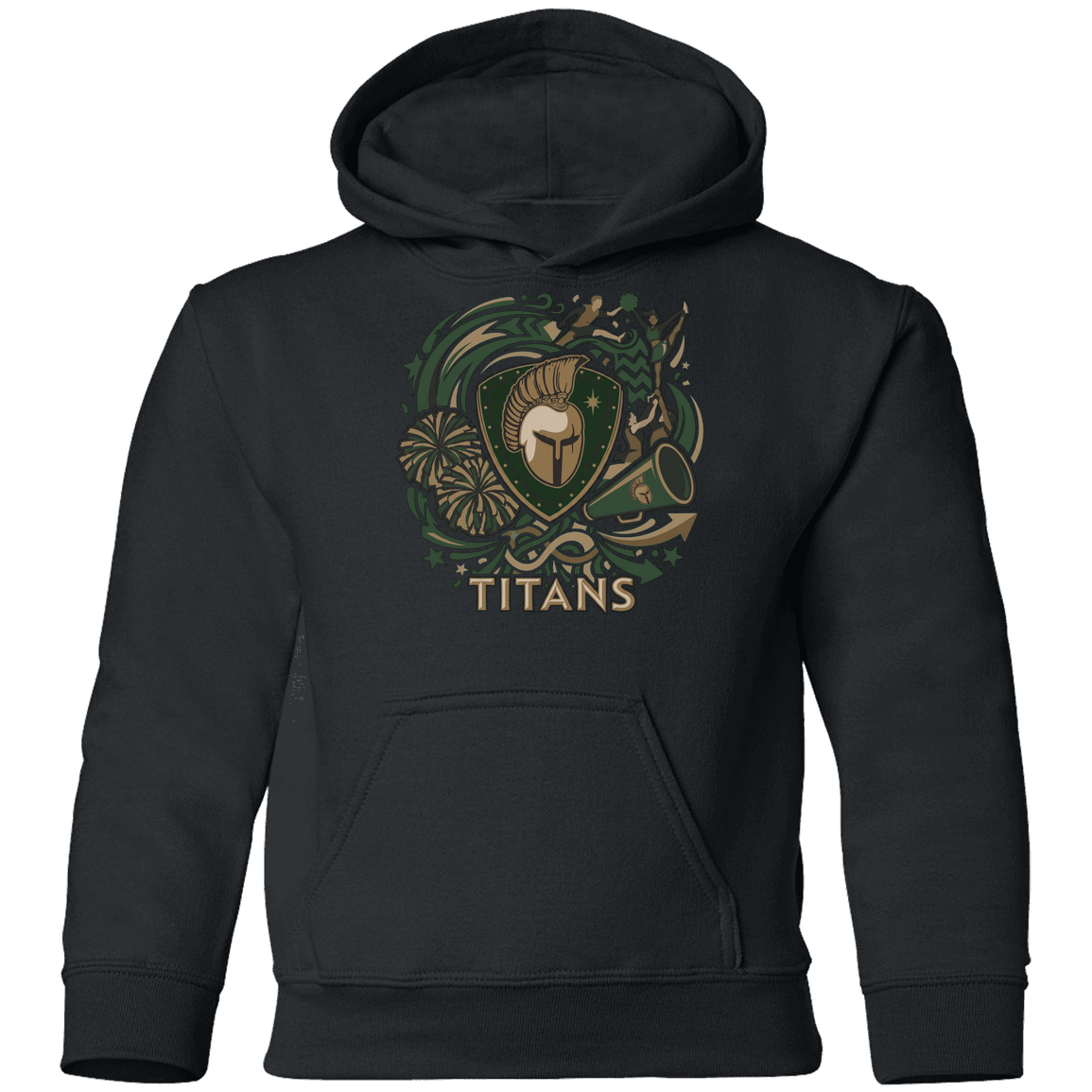 tc-titans-sideline-cheer-rally-v2-gildan-youth-pullover-hoodie — Black — Front — source sha256 0a7f0660f621a5e283c5ec32fed1640ecb775ab5429d0db8164aedb2dbce12ed — Color position 3