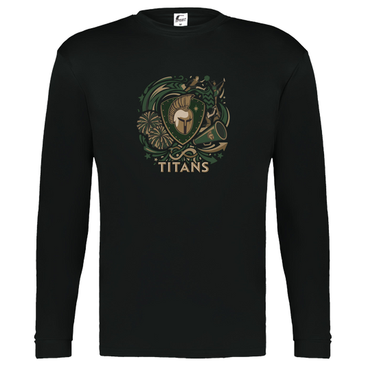 tc-titans-sideline-cheer-rally-v2-c2-kids-performance-long-sleeve-tee — Black — Front — source sha256 49652ca3c36c4c38072b4655cb7d75dda25e710c3c4808251f8ef900ecd32e7c — Color position 1