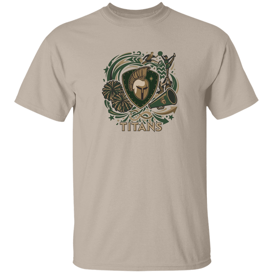 tc-titans-sideline-cheer-rally-v2-gildan-5-3-oz-t-shirt — Sand — Front — source sha256 9e6f2a516d12c905e4d2084e9e9fae37562c7abbba5ecb67ee9219009fa577fd — Color position 1