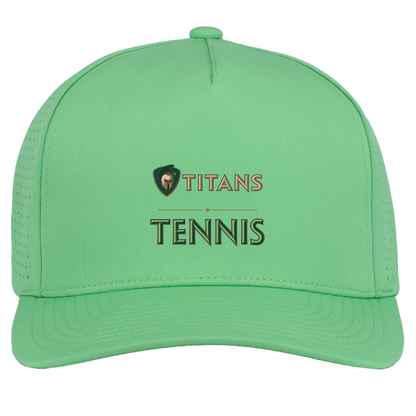 tc-titans-tennis-basic-pacific-headwear-weekender-perforated-snapback-cap — Green — Front — source sha256 05ad68d9784f0e5113b0cf12a2bb01504318c996424d0d400a7ae9015abe9f26 — Color position 8