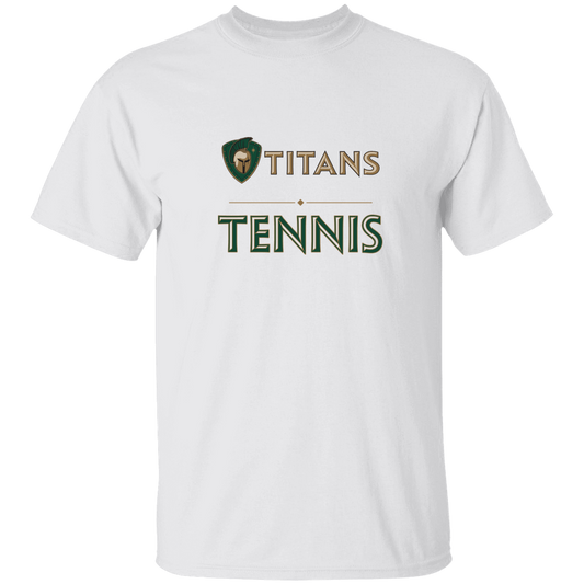 tc-titans-tennis-basic-gildan-youth-5-3-oz-100-cotton-t-shirt — White — Front — source sha256 58f51e6467c97e628fc6017c2582fc36151b752a6dc947d4a557a32da6e9b009 — Color position 1