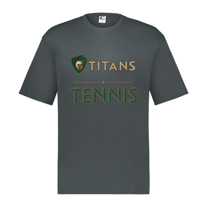 tc-titans-tennis-basic-c2-mens-performance-short-sleeve-tee — Graphite — Front — source sha256 ba775c67838470dd5da35ea4078923d99916bc8aa2ea08cf42db1bb703e90a35 — Color position 2