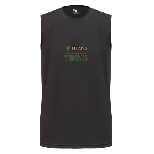 tc-titans-tennis-basic-badger-b-core-sleeveless-performance-tee — Black — Front — source sha256 e5c5a5dd383bea92fbd661ea169e8c3ea4b114835cf9a03411f7bf16e15cf7fa — Color position 1