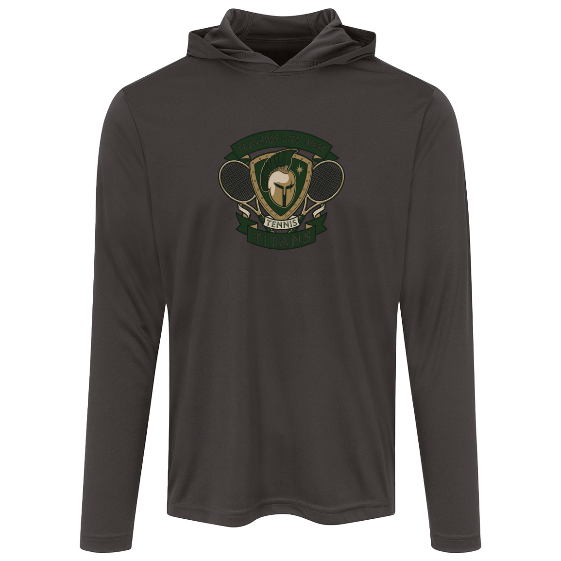 tc-titans-tennis-insignia-sport-tek-mens-competitor-hooded-tee — Iron Grey — Front — source sha256 06dab4423c910d0d845f1a2038d7601fd55a9f565b08af1b2053a02c6a9730d1 — Color position 2