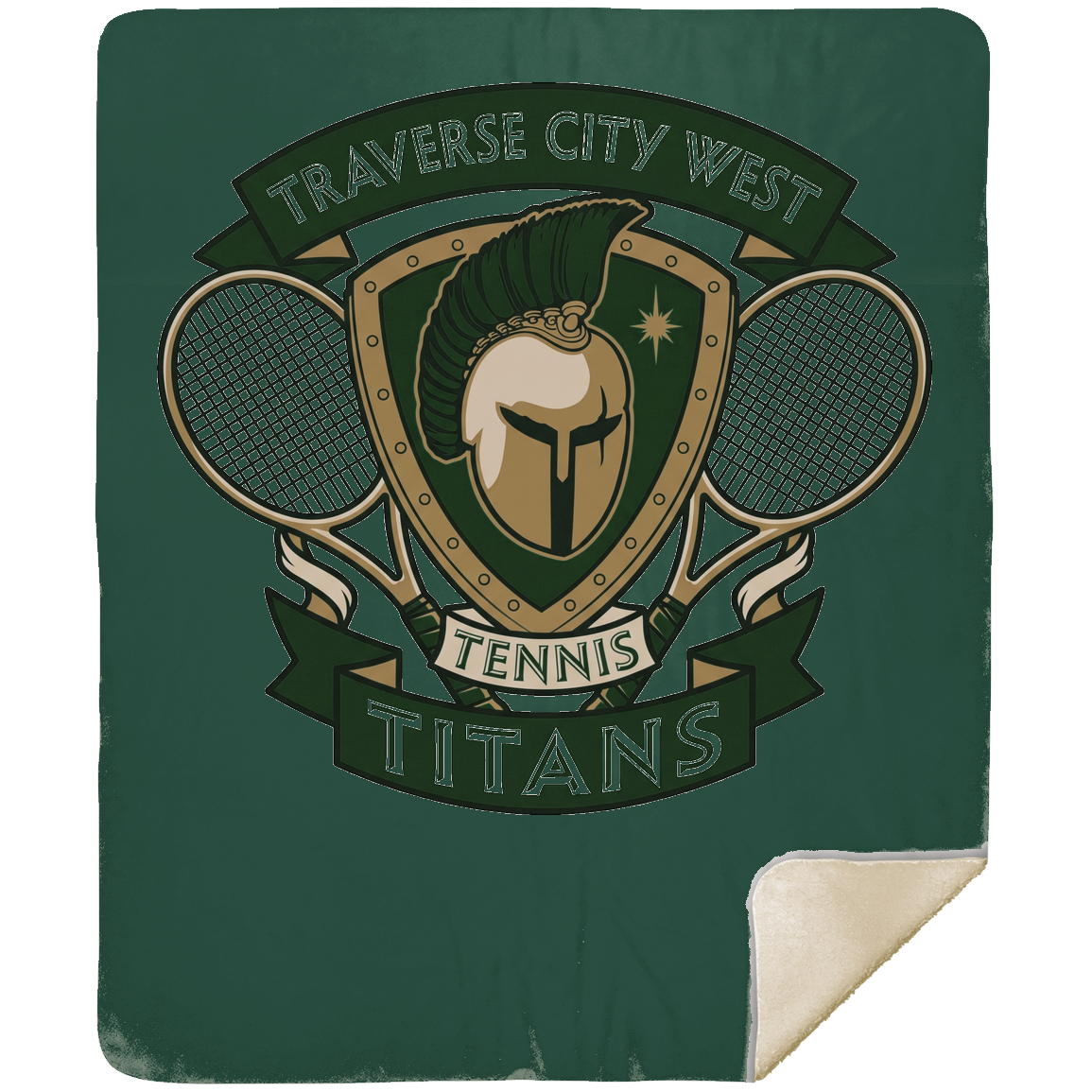 tc-titans-tennis-insignia-mshm-premium-sherpa-blanket-50x60 — Forest — Front — source sha256 431d0213ffa8102938821de05e0fb2e68168f88d3fb74fbdb67cea45929ae5cb — Color position 6
