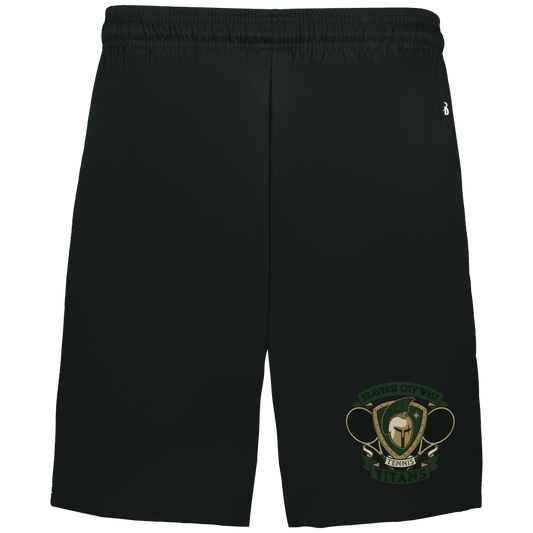 tc-titans-tennis-insignia-badger-adult-b-core-7-inch-short-with-pockets — Black — Front — source sha256 49d2aeec13aad7c1b3d1fc715d05b6a072aac11e4356d2351874a45bcdfe2340 — Color position 1