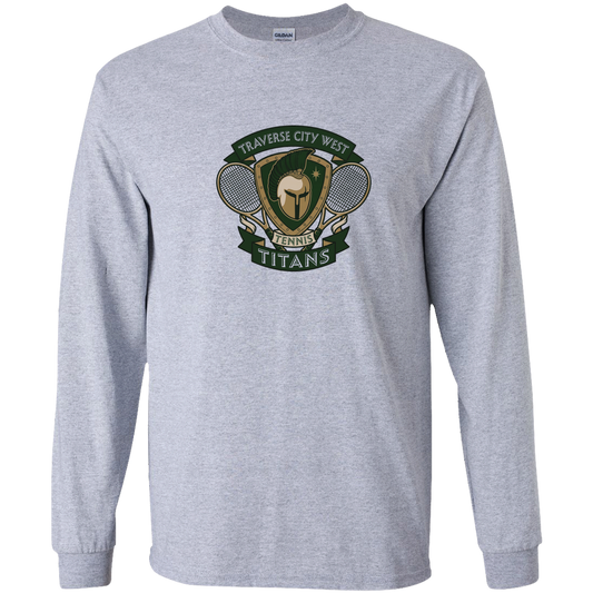 tc-titans-tennis-insignia-gildan-youth-ls-t-shirt — Sport Grey — Front — source sha256 7298915391126ec89f412b5c8087197b1f8e790f608f971ca0b875533ca8f4a6 — Color position 1