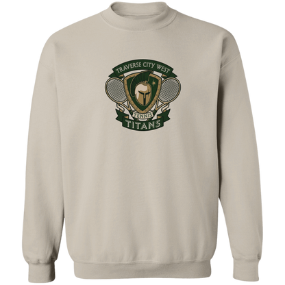 tc-titans-tennis-insignia-gildan-crewneck-pullover-sweatshirt — Sand — Front — source sha256 99999945d7d026f1a49da52093e5308cd20a0b8a3f410b80308425be08399074 — Color position 5