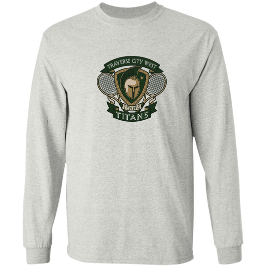 tc-titans-tennis-insignia-gildan-ls-t-shirt-5-3-oz — Ash — Front — source sha256 a519262b6228432176ec3e807f4aaea0cdafd7ab0a38441a4414a34d06e74585 — Color position 1