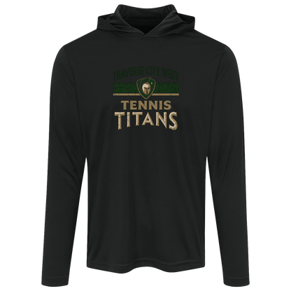 tc-titans-tennis-vintage-distressed-sport-tek-mens-competitor-hooded-tee — Black — Front — source sha256 180fe7cfc0ae1d844b1837bb881cd468bd2b31b8daff1c3511aac931d68c5518 — Color position 1