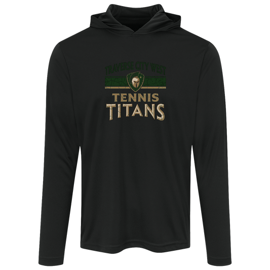 tc-titans-tennis-vintage-distressed-sport-tek-mens-competitor-hooded-tee — Black — Front — source sha256 180fe7cfc0ae1d844b1837bb881cd468bd2b31b8daff1c3511aac931d68c5518 — Color position 1