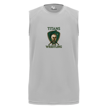 tc-titans-titan-crest-badger-b-core-sleeveless-performance-tee — Silver — Front — source sha256 0598f5ac20f9d880c4395fd425ae1c3992acba8b243de3623318f898fae1397f — Color position 3