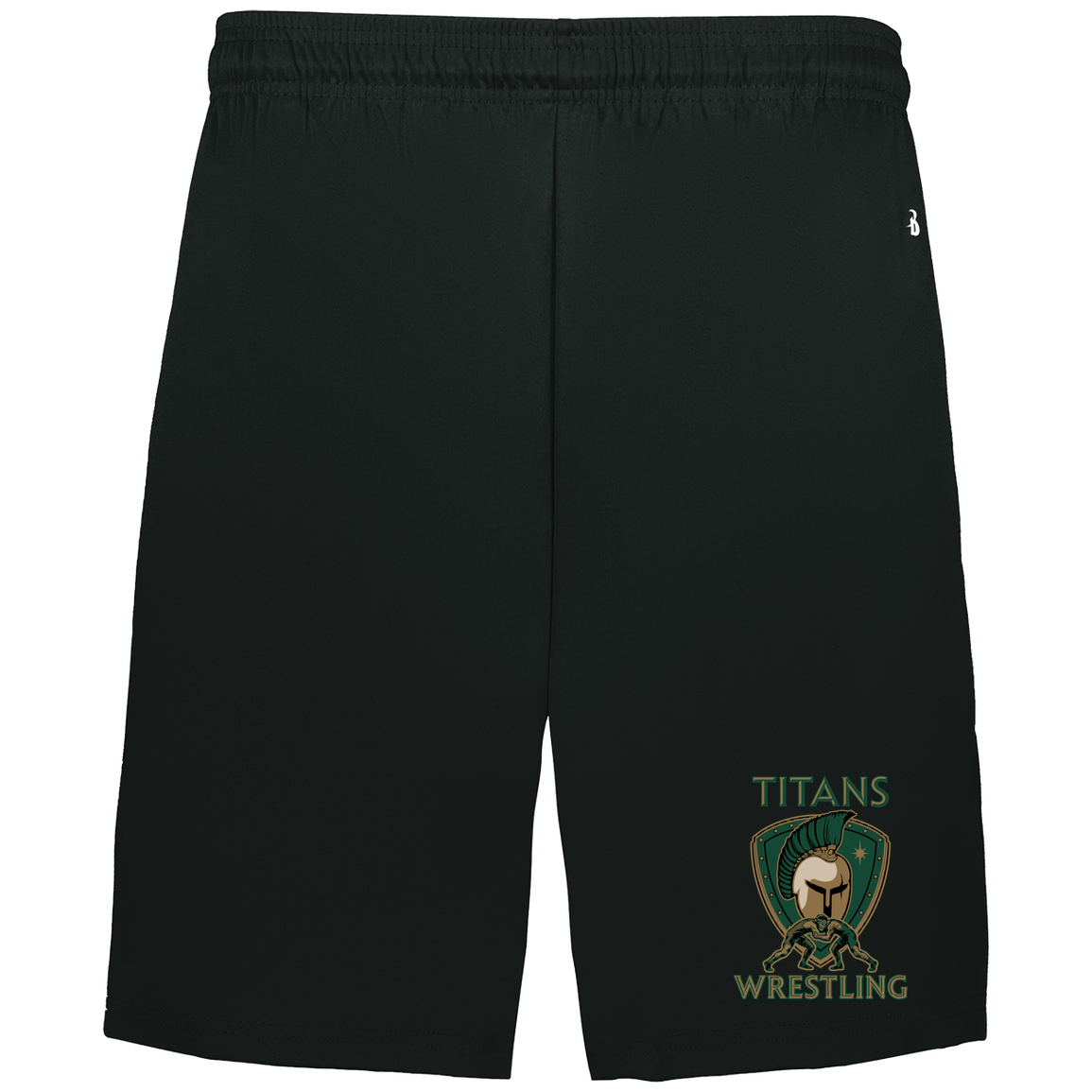tc-titans-titan-crest-badger-adult-b-core-7-inch-short-with-pockets — Black — Front — source sha256 0634ac6386960a21747129a49a7d21079a1b13a59bd7eac29bce18ff09b7f985 — Color position 1