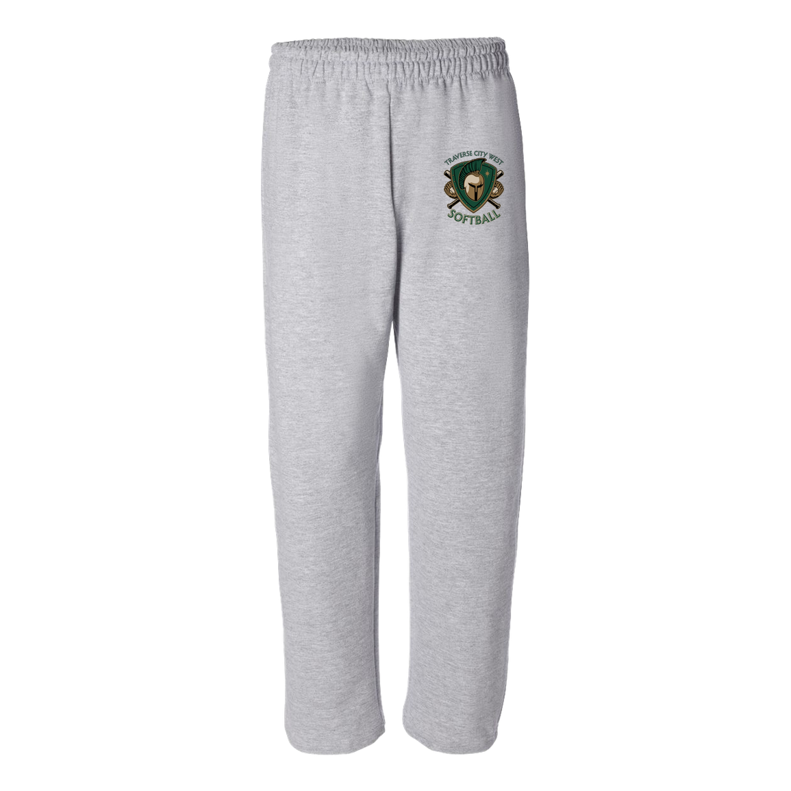 tc-titans-titan-crest-2-gildan-adult-heavy-blend-open-bottom-pant — Sport Grey — Front — source sha256 12d19e398a61758741bdee90ef2ad30bdc21a7be3e3e0cc955d0cb3ed413696c — Color position 2